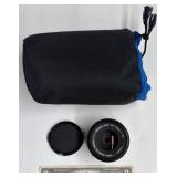 Canon FD 50mm f/1.8 Lens w Cap & Pouch