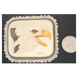 Sterling SilverRon SkaggsScrimshaw Belt Buckle