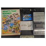 Panasonic RQ-2102 Cassette Recorder w 1980's Game