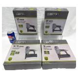 4 New Master Mechanic Nailers & Staplers Lot