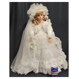 Limited Edition 27' Rustie Porcelain Bridal Doll