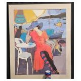 Dominique Framed Art Print by Isaac Maimon