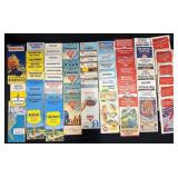 Vntg U.S. Road Maps  Gulf, Esso, Conoco, Richfield