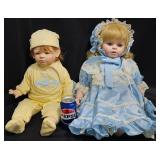 2 Porcelain Dolls - Limited Edition Kaye Wiggs +