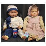 2 Porcelain Dolls - Jesmar & Sweet Dreams' Shelby