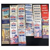 Vintage U.S. Road Maps  Standard, Utoco