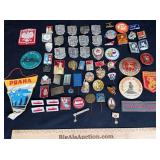 Vntg Polish & Soviet-Era Pins & Patches Collection