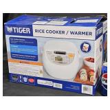 New Tiger Rice Cooker w Warmer, Cookbook