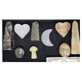Polished Crystals & Stones, Carved Shapes