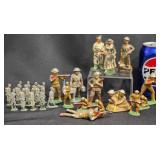 Vintage Lead Toy Soldiers Collection