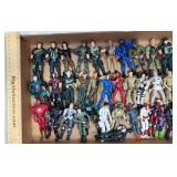 34 Action Figures - GI Joes & More