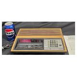 Vntg General Electric AM/FM Clock Radio