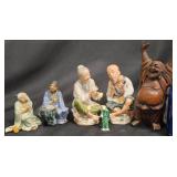 Figurines - Shiwan Mudmen, Laughing Buddha +