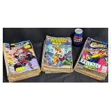 Assorted Marvel & DC Comics w Vintage Issues