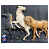 Vntg 1973 Burwood Products Horses Wall Plaque