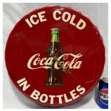 Metal Coca-Cola Clock, Works