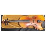 Carmen 3/4 Violin #6291 w Case & Glasser Bow