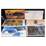 Vntg Star Wars' Empire Strikes Back Portfolio Set