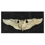 U.S. Army Air Corps WWII Sterling Tail Gunner Wing