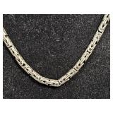Handmade Sterling Silver Necklace 41 Grams