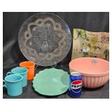 Fiesta Mug Set, Bowl & Decorative Dish Lot