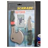 New Schrade Old Timer Knife & Hatchet Set