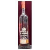 Bottle of Thomas H. Handy Sazerac Rye Whiskey