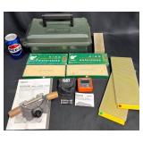 Ammo Can w King Waterstones, Klein Tools +