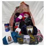 Lot of 23 Skeins Colorful Yarn - Sashay, Boa +