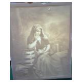 Belleek Porcelain The Water Carrier Lithophane
