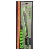 Schrade SCMACH2 Machete w Sheath & TPR Handle