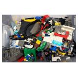Tote Full of Assorted LEGO Blocks & Pieces