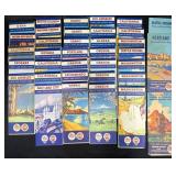 Vintage Chevron U.S. & Canada Road Maps