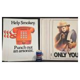 Vintage Smokey Bear U.S. Forest Service Posters