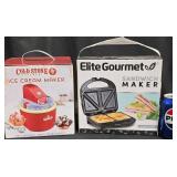 Cold Stone Ice Cream Maker & Sandwich Maker