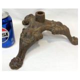 Cast Iron Claw Foot Lamp  Base