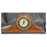 Vntg 1940's Telechron Electric Mantel Clock