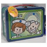 Pez Doctor & Nurse Lunchbox w Thermos, 2000