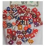 Casino Dice Collection w Various Logos