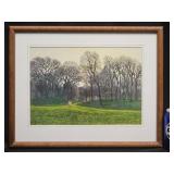 Original Early Spring Watercolor by Clive Davies