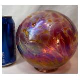 Hand-Blown Art Glass Float Pyromania Newport OR