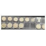 Silver Dimes & Nickels w 1-Gram Silver Bar