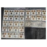 80 Wheat Pennies w Varieties of Dates
