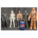 5 Star Wars Action Figure Toys - Chewbacca +