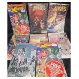 8 Comic Books - X-Force, Avengers +