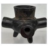 Black Ceramicï¿½Communal Pottery Pipe