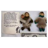 Wrangell Alaskan Marlinda Dolls w Seal Fur