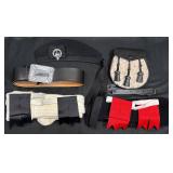 Scottish Kilt Accessories - Sporran, Belts +