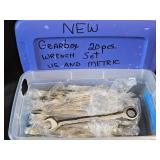 New Gearbox 20-pc Wrench Set, US & Metric