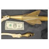 Antique Taffrail Log Rotator Fish Cherub Impeller